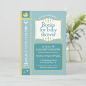 Boeken voor Baby shower Kaart (Staand voorkant)
