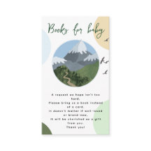 Boeken voor baby shower Mountain Adventure Baby