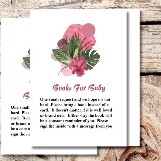 Boeken voor baby shower spel bubbly en brunch informatiekaartje