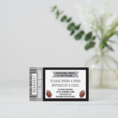 Boeken voor Baby, Sport, Football Baby shower Informatiekaartje (Staand voorkant)