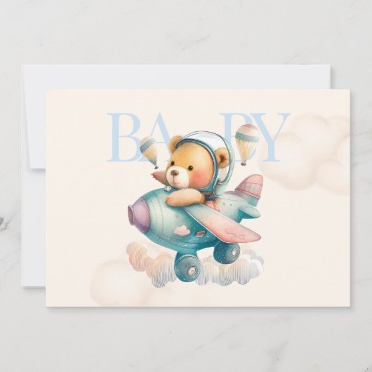 Boeken voor Baby Teddibeer Kaart (Achterkant)