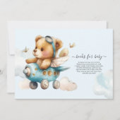 Boeken voor Baby Teddy Bear Kaart (Voorkant)