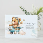 Boeken voor Baby Teddy Bear Kaart (Staand voorkant)