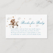 Boeken voor Baby! Teddybeer en vliegtuig Informatiekaartje (Voorkant)