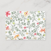 Boeken voor baby tropical Baby shower Insert Kaart (Achterkant)