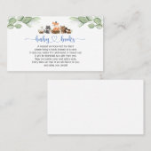 Boeken voor Baby Visitekaartje (Voorkant / Achterkant)