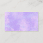 Boeken voor Baby Waterverf Cloud Nine Baby shower Informatiekaartje (Achterkant)