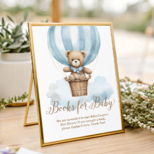 Boeken voor Baby Weergave Baby Shower Bord Foto Afdruk