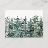 Boeken voor Baby Winter Wonderland Baby shower Dee Informatiekaartje (Achterkant)