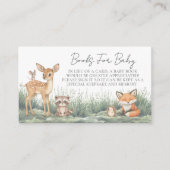 Boeken voor Baby Woodland Forest Animals Baby show Informatiekaartje (Voorkant)
