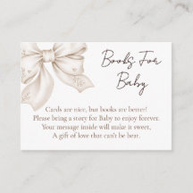 Boeken voor babyfeestje verzoek