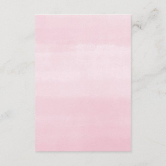 Boeken voor babymeisje Halloween baby shower Informatiekaartje (Achterkant)