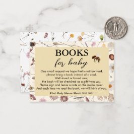 Boeken voor baby's met neutrale genderidentiteit v notitiekaartje