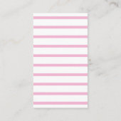 Boeken voor baby's | Pink Twin Baby shower Informatiekaartje (Achterkant)