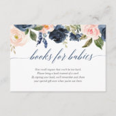 Boeken voor baby's tweeling meisjes roze blauw boe informatiekaartje (Voorkant)