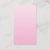 Boeken voor Bébé Baby shower Insert Visitekaartje (Achterkant)