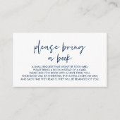 Boeken voor de baby, de moderne, minimalistische m informatiekaartje (Voorkant)