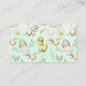 Boeken voor de Baby Leuke Dinosaurus Theme Informatiekaartje (Achterkant)