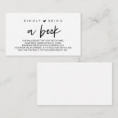 Boeken voor de baby, Moderne Gelieve te brengen ee Informatiekaartje (Voorkant / Achterkant)