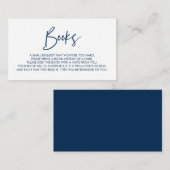 Boeken voor de baby, Moderne Minimale Zeevaart Bla Informatiekaartje (Voorkant / Achterkant)