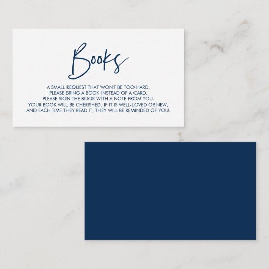 Boeken voor de baby, Moderne Minimale Zeevaart Bla Informatiekaartje (Voorkant / Achterkant)