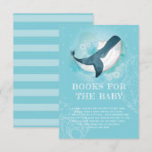 Boeken voor de Baby Whale Ocean Informatiekaartje (Voorkant / Achterkant)