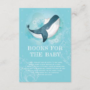 Boeken voor de Baby Whale Ocean Informatiekaartje