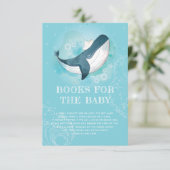 Boeken voor de Baby Whale Ocean Informatiekaartje (Staand voorkant)