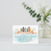 Boeken voor de Kaart van het Tussenvoegsel van Bab Visitekaartje (Staand voorkant)