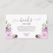 Boeken voor de Kaart van het Verzoek van de Baby | (Voorkant)