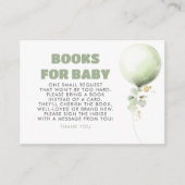 Boeken voor de Kaart van het Verzoek van de Baby s (Voorkant)