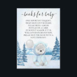 Boeken voor de kerstwinter van Baby Teddy Bear Informatiekaartje<br><div class="desc">Dit ontwerp kan op het gebied worden gepersonaliseerd dat door de foto en/of tekst te veranderen wordt verstrekt. Of het kan worden aangepast door te klikken deze Sjabloon personaliseert en dan de klik te kiezen om verdere optie aan te passen en de kleur van de achtergrond te schrappen of te...</div>