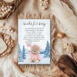 Boeken voor de kerstwinter van Baby Teddy Bear Informatiekaartje<br><div class="desc">Dit ontwerp kan op het gebied worden gepersonaliseerd dat door de foto en/of tekst te veranderen wordt verstrekt. Of het kan worden aangepast door te klikken deze Sjabloon personaliseert en dan de klik te kiezen om verdere optie aan te passen en de kleur van de achtergrond te schrappen of te...</div>