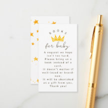Boeken voor de kleine prinses voor babyborrel cade