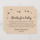 Boeken voor de partij van het Baby shower van de S (Voorkant / Achterkant)