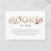 Boeken voor de Waterverf van de Baby Roos van de D Informatiekaartje (Voorkant)