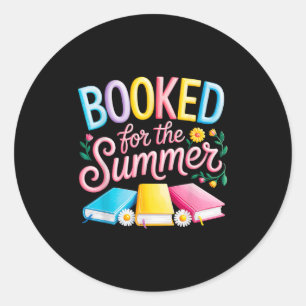 Boeken voor de zomer lezen Boeken Liefhebber Liter Ronde Sticker