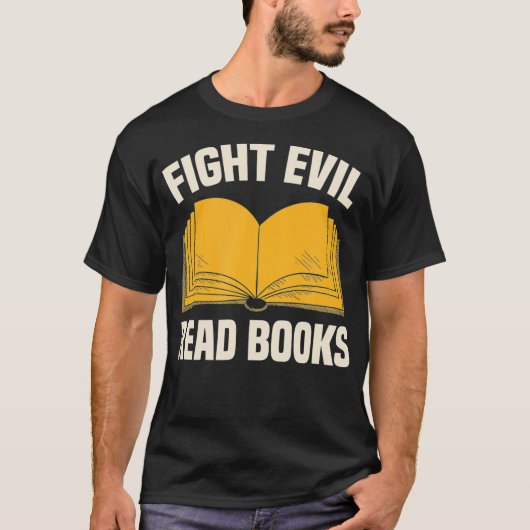 Boeken voor het lezen van boeken t-shirt (Voorkant)