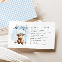 Boeken voor jongetje babyfeest met Blauwe Highland