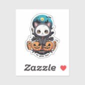 Boeken voor jou ook | Schattigee Cat Bat Wings & P Sticker (Vel)