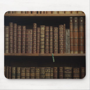 boeken voor oude boekenbibliotheek muismat