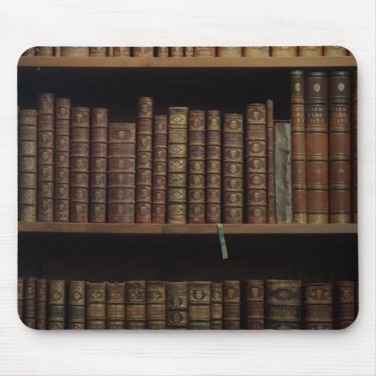 boeken voor oude boekenbibliotheek muismat (Voorkant)