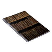 boeken voor oude boekenbibliotheek notitieboek (Rechterzijde)