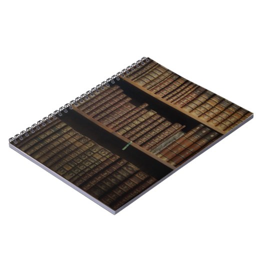 boeken voor oude boekenbibliotheek notitieboek (Linkerzijde)