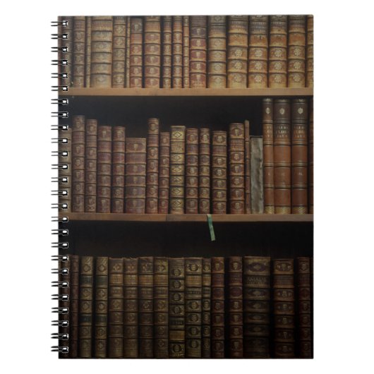 boeken voor oude boekenbibliotheek notitieboek (Voorkant)
