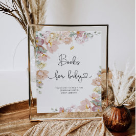 Boeken voor wilde baby poster