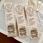 Boeken Vrijgezellenfeest DIY Cut Bladwijzer Favor Kaart