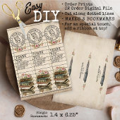 Boeken Vrijgezellenfeest DIY Cut Bladwijzer Favor Kaart