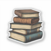 boeken waterdicht sticker (Voorkant)