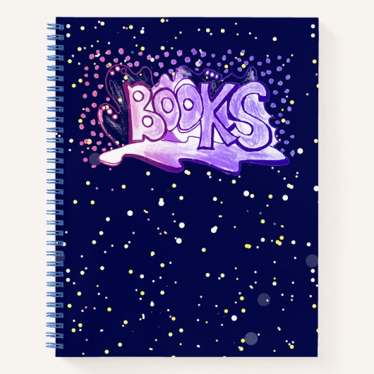 Boeken woord belettering tekening lezen Spiral (Voorkant)